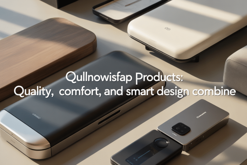 About Qullnowisfap Products: Quality, Comfort, and Smart Design Combine