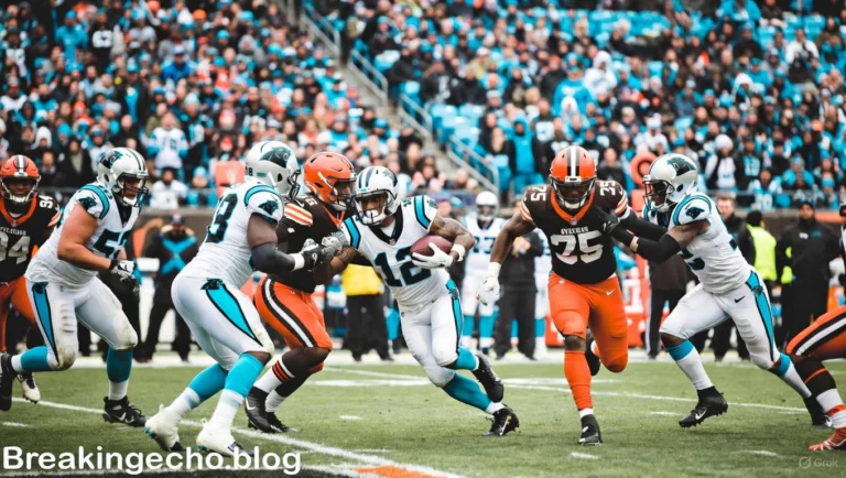 Carolina Panthers vs Cleveland Browns Match Player Stats