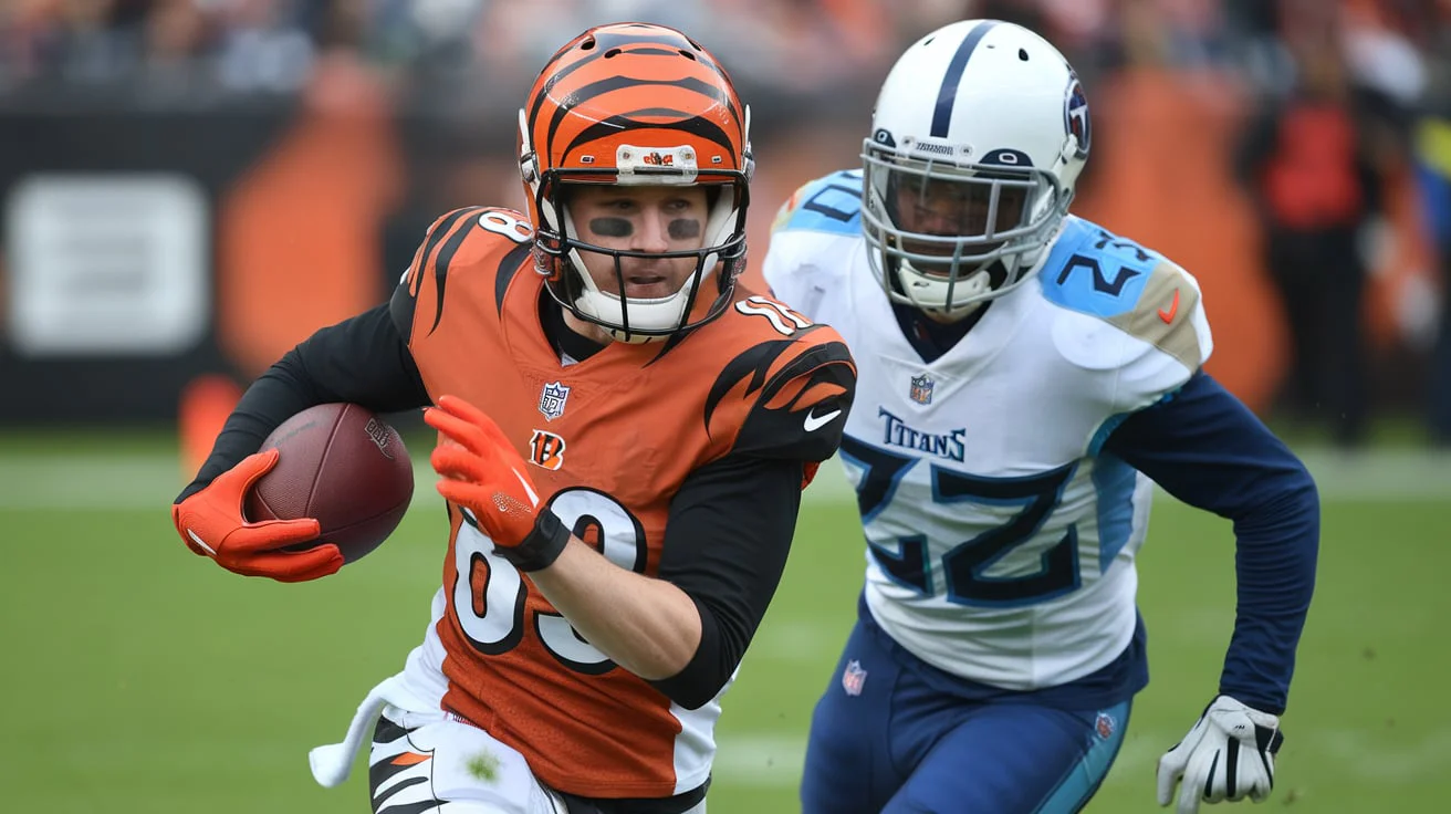 Bengals vs Tennessee Titans Match Player Stats