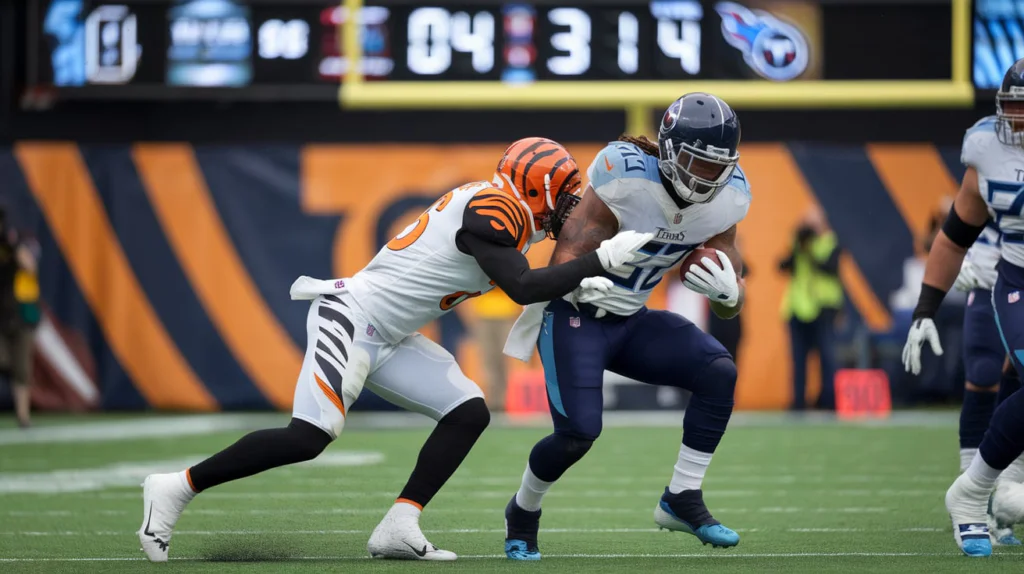 Bengals vs Tennessee Titans Match Player Stats