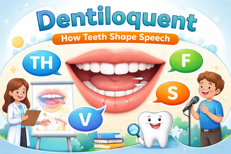 Dentiloquent